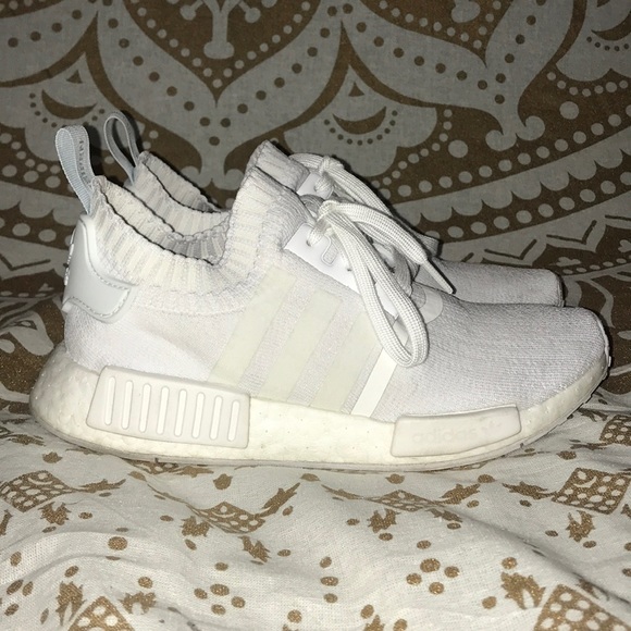 adidas Shoes - PASTEL BLUE & WHITE NMDS